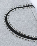 Rhinestone Script Baggy Sweatpants | Inflation Streetwear INFLATION