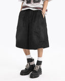 Washed Cargo Shorts Utility Pockets | Inflation Streetwear