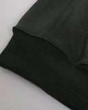 Suede Patch Embroidery Zip Hoodie | Inflation Streetwear INFLATION