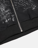Retro Graphic Boxy Zip Up Hoodie | Inflation Streetwear
