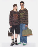 Distressed Layered Camo Graphic T-Shirt | Inflation Streetwear