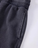 Double Waist Acid Wash Waffle Shorts | Inflation Streetwear INFLATION