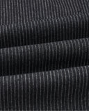 Vintage Pinstripe Pleated Barrel Jeans | Inflation Streetwear INFLATION