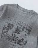 Distressed Graphic Waffle Tee | Inflation Streetwear INFLATION