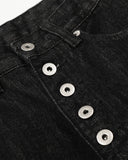 Raw Buttons Up Baggy Jeans | Inflation Streetwear INFLATION