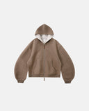 Contrast Color Liner Comfy Zip Up Hoodies | Inflation Streetwear INFLATION