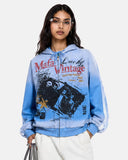 Vintage Graphic Zip-Up Hoodie | Inflation Streetwear