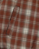 Reversible Plaid Boxy Zip Up Hoodie | Inflation Streetwear
