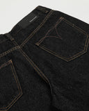 Raw Embroidery Baggy Jeans | Inflation Streetwear INFLATION