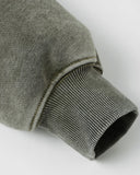 Contrast Stitch Boxy Zip Up Hoodie | Inflation Streetwear
