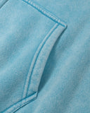 Washed Fleece Oversized Zip Up Hoodie | Inflation Streetwear