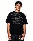 Vintage Cracked Letter Print Tee | Inflation Streetwear INFLATION