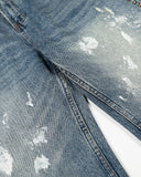 Acid Wash Beaded Studded Flared Baggy Jeans | Inflation Streetwear INFLATION
