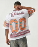 Star Graphic Mesh Football Jersey | Inflation Streetwear INFLATION