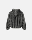 Reversible Faux Fur Hooded Jacket |  Inflation Streetwear INFLATION