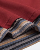 Retro Letter Print Layered Stripe T-Shirt | Inflation Streetwear INFLATION