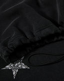 Rhinestone Star Barrel Sweatpants | Inflation Streetwear