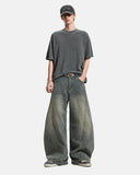 Acid Washed Cotton T-Shirt | Inflation Streetwear