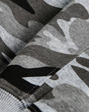 Cropped Camouflage Zip Up Hoodie | Inflation Streetwear INFLATION