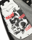 Distressed Reverse Design Baggy Jeans | Inflation Streetwear INFLATION