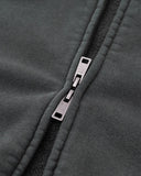 Contrast Stitching Distressed Wash Zip Up Hoodies | Inflation Streetwear INFLATION
