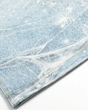 Rhinestone Lightning Baggy Barrel Jeans | Inflation Streetwear INFLATION
