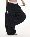 Washed Cross Barrel Sweatpants | Inflation Streetwear INFLATION