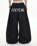Washed Cross Barrel Sweatpants | Inflation Streetwear INFLATION