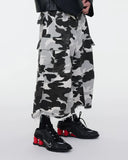Glitter Camo Cargo Longline Shorts | Inflation Streetwear INFLATION