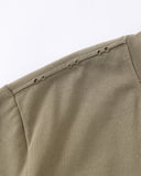 Distressed Washed Mock Neck T Shirt | Inflation Streetwear INFLATION