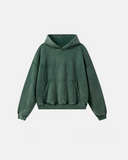 Washed Fleece Boxy Hoodie | Inflation Streetwear