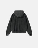 Washed Raglan Sleeve Boxy Hoodies | Inflation Streetwear