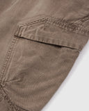 Washed Cargo Shorts Utility Pockets | Inflation Streetwear