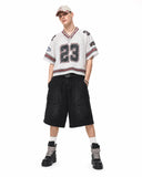 Washed Cargo Shorts Utility Pockets | Inflation Streetwear