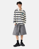 Washed Cargo Shorts Utility Pockets | Inflation Streetwear