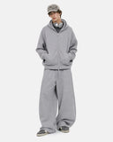 Boxy Waffle Knit Hoodie Set | Inflation Streetwear