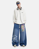 Airbrush Graphic Barrel Sweatpants | Inflation Streetwear