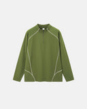 Quick-Dry Quarter Zip Up Long Sleeve Tee | INFLATION Streetwear INFLATION