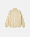 Quarter Zip Up Mock Neck Sweaters | Inflation Streetwear INFLATION