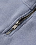 Quarter Zip Up Monkey Washed Sweatshirt | Inflation Streetwear INFLATION