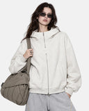 Mock Neck Double Zip Up Hoodies | Inflation Streetwear
