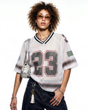 23 Jersey Mesh Print Tee | Inflation Streetwear INFLATION