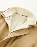 Faux Shearling Lining Lambswool Jacket | Inflation Streetwear INFLATION