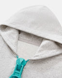 Contrast Chunky Zip Up Hoodie | Inflation Streetwear