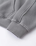 Acid Wash Double Zip Up Hoodies | Inflation Streetwear INFLATION