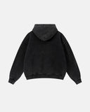 Vintage Washed Fleece Boxy Zip Hoodie | Inflation Streetwear INFLATION