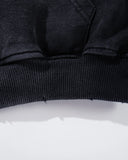 Graffiti Washed Zip Up Hoodie | Inflation Streetwear