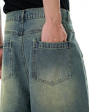 Retro Washed Denim Shorts | Inflation Streetwear INFLATION
