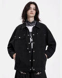Asymmetric Pocket Workwear Jacket | Inflation Streetwear
