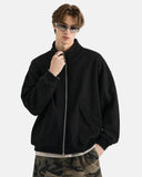 Polar Fleece High Neck Zip Up Jacket | Inflation Streetwear